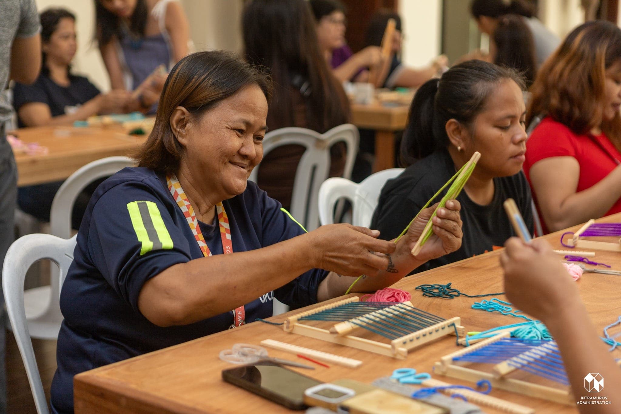 Traditional Filipino textile patterns representing cultural heritage