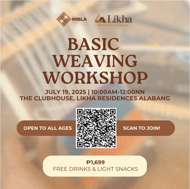 Basic Weaving Workshop at Likha Residences