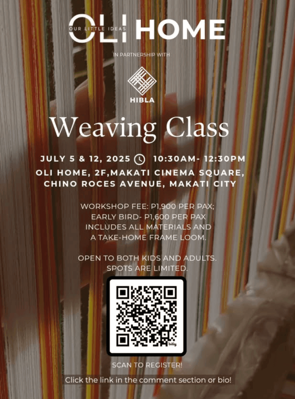 Basic Weaving Workshop by OLI Home July 12 Class