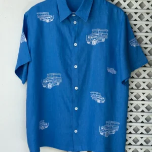 Jeepney Linen Polo Shirt