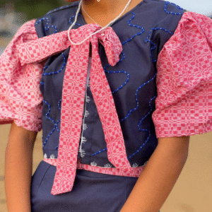 Dagat Puff Sleeves Two-Way Top – Pula