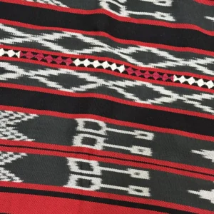 Ifugao Ikat Weave - Red & Black