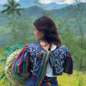 Langit Puff Sleeves Two-Way Top - Makulay