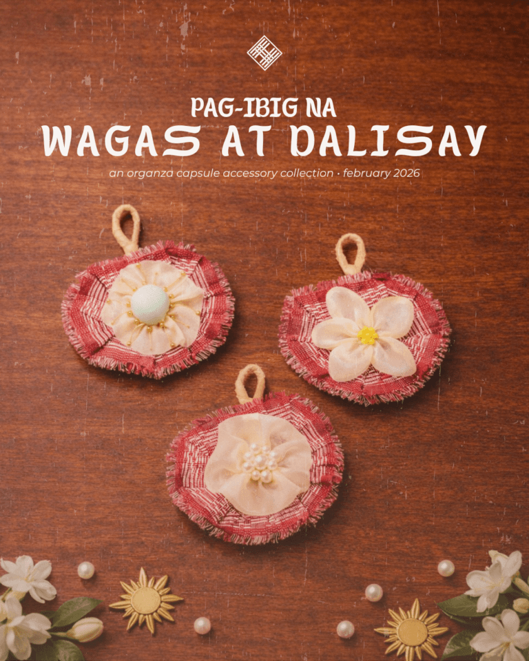 Wagas at Dalisay 3-Piece Brooches & Pins (Sampaguita, Araw, at Perlas)